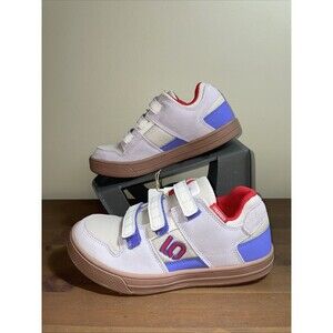 Freerider Kid's VCS Flat Shoes - Mauve/Ruby/Semi Cobalt Blue - 5.5 JI1895-5-